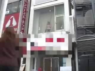 Japanese girlfriend Fucked In Window movie