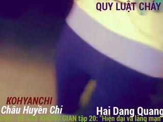 Teen sweetheart Pham Vu Linh Ngoc shy peeing Hai Dang Quang school Chau Huyen Chi slut